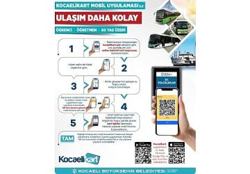 'Online Kocaeli Kart' ile ulaşımda dijital kolaylık