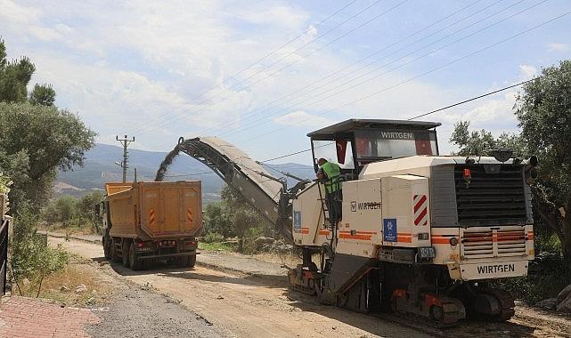 Başkan Çerçioğlu'ndan Kuyucak'ta Yol Yenileme Çalışması