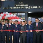 ADIYAMAN (PERRE) - Şeriban ÖZÇAKMAK - Adalet Bakanı Yılmaz Tunç, Adıyaman'da yapımı tamamlanan Adalet Sarayı'na bağlı Ek Hizmet Binası'nın açılışını gerçekleştirdi.