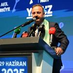 KONYA (PHA) - Anahtar Parti Genel Başkanı Yavuz Ağıralioğlu, partisinin Konya Spor ve Kongre Merkezi’nde düzenlediği halk buluşmasında konuştu.