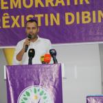 ADIYAMAN (PHA) - Murat KAYIŞ – DEM Parti Grup Başkanvekili ve Muş Milletvekili Sezai Temelli, partisinin Adıyaman 1.