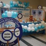 ADIYAMAN (PERRE) - Şeriban ÖZÇAKMAK - Adıyaman Eğitim ve Araştırma Hastanesi'nde 14 Kasım Dünya Diyabet Günü dolayısıyla düzenlenen etkinlikte, Endokrinoloji ve Metabolizma Hastalıkları Uzmanı Dr.