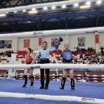 KIRKLARELİ (PHA) - Mustafa TEKİN - 26 Haziran – 1 Temmuz 2025 tarihleri arasında Kırklareli’nde düzenlenen Hayrullah Camadan Gençler Muaythai Türkiye Şampiyonası’nda Adıyamanlı milli sporcu Ayşe İkra Erdoğan, 57 kilo üst...