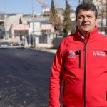 ADIYAMAN (PERRE) - Şeriban ÖZÇAKMAK - Adıyaman Belediyesi, altyapı çalışmaları tamamlanan Yenimahalle'de asfalt serimine başladı.