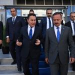 ANKARA (PHA) - Mustafa TEKİN – Anahtar Parti Genel Başkanı Yavuz Ağıralioğlu, DEVA Partisi Genel Başkanı Ali Babacan’ı partisinin genel merkezinde ağırladı.