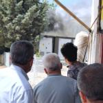ADIYAMAN (PHA) - Gülbahar SÜNGÜ – Adıyaman’ın Kahta ilçesinde etkili olan 45 dereceyi bulan aşırı sıcaklar nedeniyle Kahta Kaymakamlığı binası yanında bulunan elektrik trafosunda patlama meydana geldi.