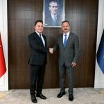 ANKARA (PHA) - Mustafa TEKİN – Anahtar Parti Genel Başkanı Yavuz Ağıralioğlu, DEVA Partisi Genel Başkanı Ali Babacan’ı partisinin genel merkezinde ağırladı.