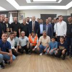 ADIYAMAN (PERRE) - (Mustafa KAMIŞ) - Kâhta Belediyesi tarafından Kurban Bayramı dolayısıyla düzenlenen bayramlaşma programı, siyasi parti temsilcileri, muhtarlar, sivil toplum kuruluşları temsilcileri, belediye personeli...
