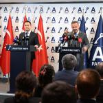 ANKARA (PHA) - Mustafa TEKİN – Anahtar Parti Genel Başkanı Yavuz Ağıralioğlu, DEVA Partisi Genel Başkanı Ali Babacan’ı partisinin genel merkezinde ağırladı.