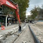 ADIYAMAN (PERRE) - Şeriban ÖZÇAKMAK - Adıyaman Belediyesi, şehir merkezinde uzun yıllardır yenilenmeyen altyapıyı modernize etmek için Sağlık Ocağı Caddesi'nde çalışmalara başladı.