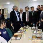 ADIYAMAN (PERRE) - Şeriban ÖZÇAKMAK - Kahta Kaymakamı Muhammed Üsame Soysal, Belediye Başkanı Mehmet Can Hallaç ve MHP İlçe Başkanı Sıraç Aslan, TP Kahta Kız Anadolu İmam Hatip Lisesi Pansiyonu'nda düzenlenen iftar progr...