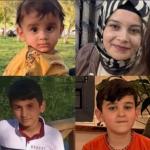 ADIYAMAN (PERRE) - (Şeriban ÖZÇAKMAK) - Adıyaman'ın Gölbaşı ilçesinde meydana gelen trafik kazasında hayatını kaybeden öğretmen Aysel Coşkun ile üç çocuğu, Adıyaman'da düzenlenen cenaze töreninin ardından toprağa verildi...