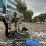 ADIYAMAN (PERRE) - Şeriban ÖZÇAKMAK - Adıyaman Belediyesi, şehir merkezinde uzun yıllardır yenilenmeyen altyapıyı modernize etmek için Sağlık Ocağı Caddesi'nde çalışmalara başladı.