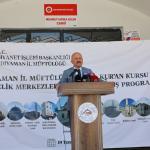 ADIYAMAN (PHA) - Adıyaman’da deprem afeti sonrası hasar gören ibadet alanlarının yeniden inşa ve onarım süreci tamamlandı.