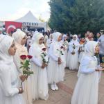 ADIYAMAN (PERRE) - Şeriban ÖZÇAKMAK - Adıyaman Valisi Abdullah Küçük'ün katılımıyla düzenlenen programda, İl Müftülüğü bünyesinde eğitim gören 4-6 ve 7-10 yaş grubu Kur'an kursu öğrencileri yıl sonu etkinliğinde bir aray...