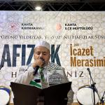 ADIYAMAN (PHA) - Adıyaman’ın Kahta ilçesinde, Kur’an kurslarında hafızlık eğitimini tamamlayan öğrenciler için “2025 Hafızlık İcazet Merasimi” düzenlendi.