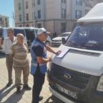 ADIYAMAN (PHA) - Adıyaman Belediyesi Zabıta Müdürlüğü’ne bağlı trafik zabıta ekipleri, kent merkezinde faaliyet gösteren öğrenci servislerine yönelik denetimlerini sürdürüyor.