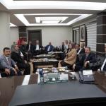 ADIYAMAN (PERRE) - Şeriban ÖZÇAKMAK - Çalışma ve Sosyal Güvenlik Bakan Yardımcısı Ahmet Aydın, Kahta Belediye Başkanı Mehmet Can Hallaç'ı ziyaret ederek belediye çalışmaları ve projeler hakkında değerlendirmelerde bulund...