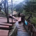 GİRESUN (PERRE) - Behçet ATABEK - Giresun'daki Kuzalan Şelalesi Tabiat Parkı sınırlarında yer alan Mavi Göl'de, sezon öncesi temizlik ve bakım çalışmaları başlatıldı.