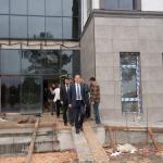 ADIYAMAN (PERRE) - Sibel TURAN- Adıyaman İl Milli Eğitim Müdürü Ali Tosun, Samsat'ta yapımı devam eden öğretmenevi inşaatında incelemelerde bulundu.