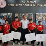 ADIYAMAN (PHA) - Sivas’ta 16–22 Haziran tarihleri arasında düzenlenen 10–14 Yaş Grekoromen Serbest Güreş Türkiye Şampiyonası’nda Adıyamanlı güreşçiler büyük bir başarıya imza attı.