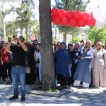 ADIYAMAN (PERRE) - Şeriban ÖZÇAKMAK-Berfin GÜRBÜZ - Adıyaman'da 1-7 Haziran Hayat Boyu Öğrenme Haftası kapsamında Halk Eğitim Merkezi kursiyerlerinin yıl boyunca hazırladığı el emeği göz nuru ürünler düzenlenen sergiyle...