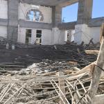 ADIYAMAN (PERRE) - Şeriban ÖZÇAKMAK - Adıyaman merkeze bağlı Hasankendi köyünde inşaatı devam eden bir caminin kubbesinin beton dökümü sırasında meydana gelen çökme sonucu 6 kişi yaralandı, bunlardan birinin durumunun ağ...