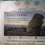 ADIYAMAN (PERRE) - Sibel TURAN-  Berfin GÜRBÜZ- Adıyaman Fotoğraf ve Sinema Topluluğu Derneği, Turizm Haftası kapsamında kentin tarihi, turistik ve doğal güzelliklerini yansıtan özel bir resim sergisi açtı.