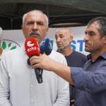 ADIYAMAN (PHA) - DEM Parti Adıyaman İl Eş Başkanları Mehmet Bayır ve Gönül Şahin, DEM Parti Adıyaman İl Örgütü tarafından açılan “Barış istiyoruz” imza kampanyası için kurulan standı ziyaret etti.