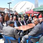 ADIYAMAN (PERRE) - Sibel TURAN-İl Millî Eğitim Müdürü Ali Tosun, Adıyaman Filistin Dayanışma Platformu tarafından düzenlenen ve geliri Filistin'e bağışlanacak olan kermesin açılış programına katıldı.