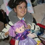 ADIYAMAN (PERRE) - Şeriban ÖZÇAKMAK-Sibel TURAN - Adıyaman'ın Gölbaşı ilçesinde yaşayan SMA Tip-1 hastası 10 yaşındaki İkranur Alsat'ın Dubai'de uygulanacak gen tedavisi için başlatılan Adıyaman Valiliği onaylı yardım ka...