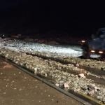 ADIYAMAN (PERRE) - Şeriban ÖZÇAKMAK - Kuvvetli yağış uyarısının ardından Adıyaman Belediyesi ekipleri gece boyunca sahada görev yaptı.