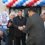 ADIYAMAN (PERRE) - Şeriban ÖZÇAKMAK Adıyaman Oto Galericiler Başkanı Ahmet Gündüz, Şoförler ve Otomobilciler Odası Başkanlığı'na adaylığı kapsamında açılan seçim bürosunda, seçim sürecinin Adıyaman'a hayırlı olmasını dil...