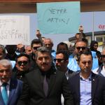 ADIYAMAN (PERRE) - Berfin GÜRBÜZ-Türk Eğitim- Sen Adıyaman şubesi Siverek ilçesinde bir lisede meydana gelen silahlı saldırının ardından bir basın açıklaması gerçekleştirdi.