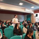 ADIYAMAN (PERRE) - Şeriban ÖZÇAKMAK - Kahta Mustafa Yardımcı Anadolu Lisesi'nde düzenlenen programda Kahta Belediye Başkanı Mehmet Can Hallaç, öğrencilere tecrübe ve hedef belirleme üzerine tavsiyelerde bulundu.