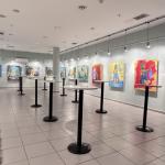 ADIYAMAN (PERRE) - Şeriban ÖZÇAKMAK - Kahta Fen Lisesi Resim Öğretmeni Rukiye Peyzo'nun solo sergisi, Kütüphane Haftası etkinlikleri kapsamında sanatseverlerle buluştu.