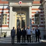 ADIYAMAN (PHA) - Şeriban ÖZÇAKMAK - Romanya-Türkiye Ticaret ve Sanayi Odası heyeti, Türkiye’nin Bükreş Büyükelçisi Özgür Kıvanç Altan’ı ziyaret ederek, hem odanın 30.