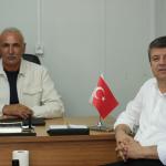 ADIYAMAN (PHA) - Fatma Didar YILDIRIM – Adıyaman Belediye Başkanı Abdurrahman Tutdere, Adıyaman Merkez Köy Muhtarları Derneği Başkanı Hüseyin Göçer ve yönetim kurulu üyelerini ziyaret etti.