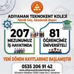 ADIYAMAN (PERRE) - (Şeriban ÖZÇAKMAK) - Adıyaman'da faaliyet gösteren Adıyaman Teknokent Koleji'nin Kurucusu Mustafa Yılmaz, teknik eğitimin gençlerin kariyer yolculuğunda artık bir tercih değil, küresel dünyada var olab...