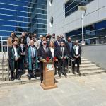 ADIYAMAN (PERRE) - Berfin GÜRBÜZ- Sibel TURAN- Adıyaman Barosu, 5 Nisan Avukatlar Günü'nde mesleki haklar ve güvenlik sorunlarına dikkat çekti.