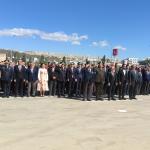ADIYAMAN (PHA) - Gazi Mustafa Kemal Atatürk’e Gazi unvanı ve Mareşal rütbesi verilmesinin yıl dönümü, Adıyaman’da çelenk sunumu, saygı duruşu ve İstiklal Marşı ile anıldı.