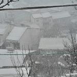 ADIYAMAN (PERRE) - Sibel TURAN-Adıyaman'ın Çelikhan ilçesinde nisan ayında aniden bastıran kar yağışı, vatandaşlara sürpriz yaşattı.