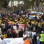 ADANA (PERRE) - (Murat KAYIŞ) - KESK Adıyaman Şubeler Platformu, 2026 bütçe görüşmeleri öncesi ekonomik şartlara ve bütçe politikalarına yönelik itirazlarını dile getirmek amacıyla Adana'da düzenlenen bölge mitingine kat...