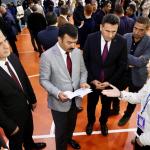 ADIYAMAN (PERRE) - Sibel TURAN-Kahta Borsa İstanbul Fen Lisesinde öğrenciler tarafından hazırlanan projelerin sergilendiği TÜBİTAK 4006 Bilim Fuarı açıldı.