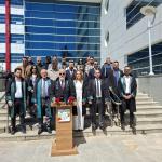 ADIYAMAN (PERRE) - Berfin GÜRBÜZ- Sibel TURAN- Adıyaman Barosu, 5 Nisan Avukatlar Günü'nde mesleki haklar ve güvenlik sorunlarına dikkat çekti.