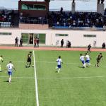 ADIYAMAN (PERRE) - Sibel TURAN-Adıyaman Üniversitesi Stadyumu'nda oynanan Bölgesel Amatör Lig baraj maçında Kahta 02 Spor, Adıyaman Belediyespor'u 2-0 mağlup ederek BAL'daki yerini korudu.