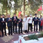 ADIYAMAN (PHA) - Cumhuriyet'in kurucusu Gazi Mustafa Kemal Atatürk’e, Gazilik unvanının verilmesinin 104.