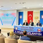 ADIYAMAN (PERRE) - Şeriban ÖZÇAKMAK - Sağlık-Sen Adıyaman Şube Başkanlığı tarafından düzenlenen İl Divan Toplantısı, yaklaşık 400 kişinin katılımıyla gerçekleştirildi.