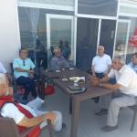 VAN (PHA) - 37 yıl önce vatani görevini Levazım Maliye Okulu'nda yapan ve asker arkadaşları, aileleriyle birlikte bu yıl Van'da bir araya geldi.