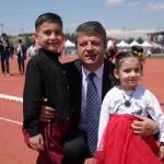 ADIYAMAN (PERRE) - Şeriban ÖZÇAKMAK - 23 Nisan Ulusal Egemenlik ve Çocuk Bayramı kapsamında Adıyaman Belediye Başkanı Abdurrahman Tutdere, belediye başkanlığı koltuğunu temsili olarak çocuklara devretti.